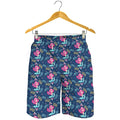 Little Cute Mermaid Pattern Print Men's Shorts