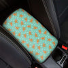 Little Gingerbread Man Pattern Print Car Center Console Cover