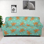 Little Gingerbread Man Pattern Print Sofa Cover