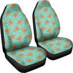 Little Gingerbread Man Pattern Print Universal Fit Car Seat Covers