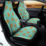 Little Gingerbread Man Pattern Print Universal Fit Car Seat Covers