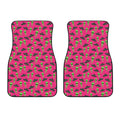 Little Green Alien UFO Print Front Car Floor Mats