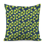 Little Green Dinosaur Pattern Print Pillow Cover