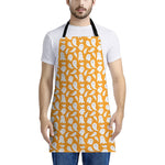 Little Halloween Ghost Pattern Print Apron