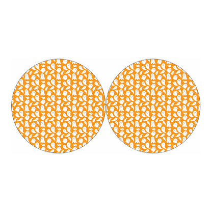 Little Halloween Ghost Pattern Print Car Coasters