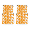 Little Halloween Ghost Pattern Print Front Car Floor Mats