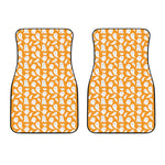 Little Halloween Ghost Pattern Print Front Car Floor Mats