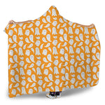 Little Halloween Ghost Pattern Print Hooded Blanket