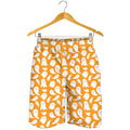 Little Halloween Ghost Pattern Print Men's Shorts