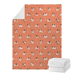 Little Jack Russell Terrier Print Blanket