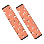 Little Jack Russell Terrier Print Car Seat Belt Covers