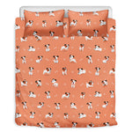 Little Jack Russell Terrier Print Duvet Cover Bedding Set