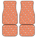 Little Jack Russell Terrier Print Front and Back Car Floor Mats