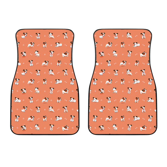 Little Jack Russell Terrier Print Front Car Floor Mats