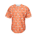 Little Jack Russell Terrier Print Men's Baseball Jersey