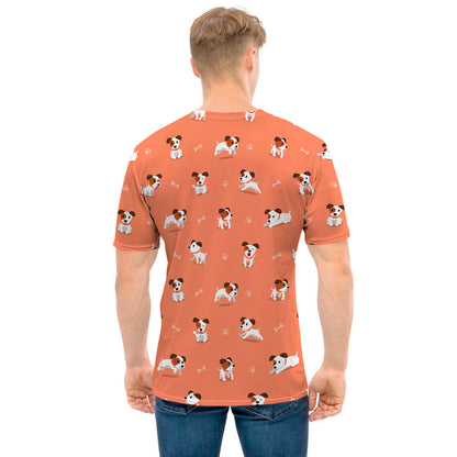 Little Jack Russell Terrier Print Men's T-Shirt