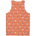Little Jack Russell Terrier Print Men's Tank Top