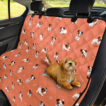 Little Jack Russell Terrier Print Pet Car Back Seat Cover