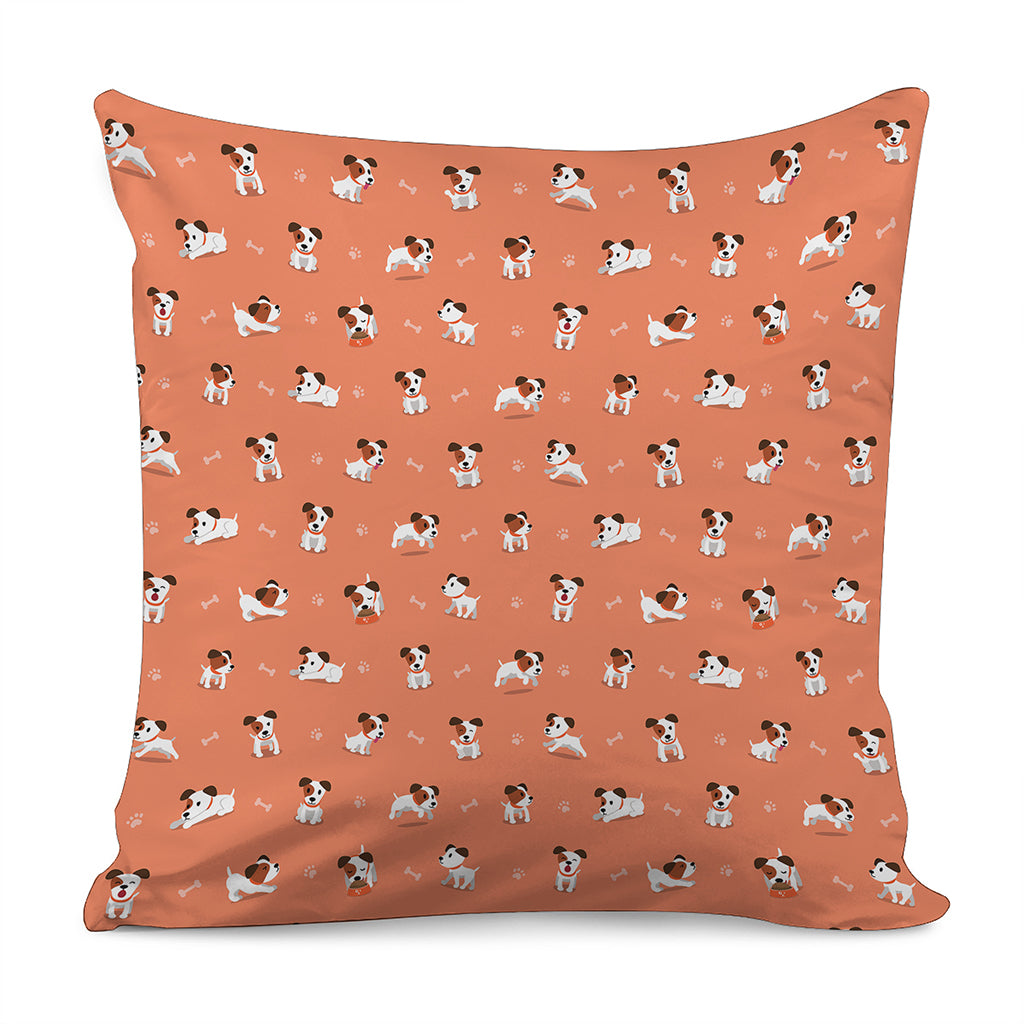 Little Jack Russell Terrier Print Pillow Cover