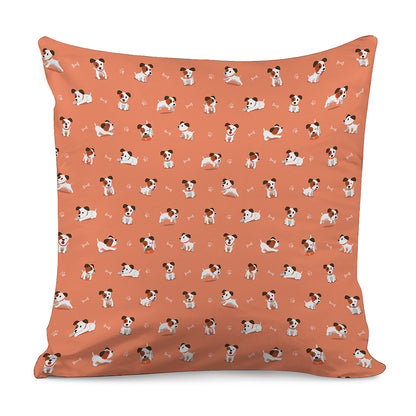 Little Jack Russell Terrier Print Pillow Cover