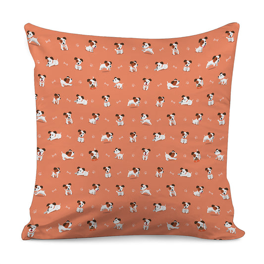 Little Jack Russell Terrier Print Pillow Cover