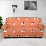 Little Jack Russell Terrier Print Sofa Cover