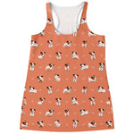 Little Jack Russell Terrier Print Women's Racerback Tank Top