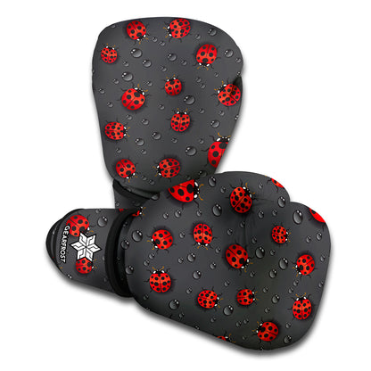 Little Ladybird Pattern Print Boxing Gloves