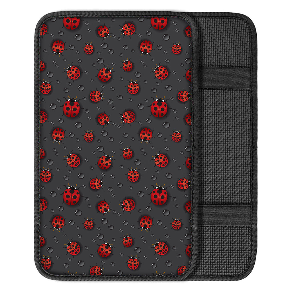 Little Ladybird Pattern Print Car Center Console Cover