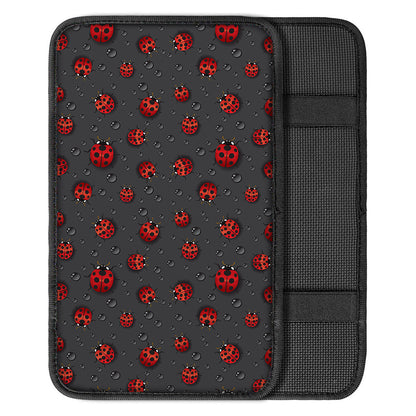Little Ladybird Pattern Print Car Center Console Cover