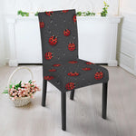 Little Ladybird Pattern Print Dining Chair Slipcover