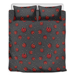 Little Ladybird Pattern Print Duvet Cover Bedding Set