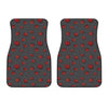 Little Ladybird Pattern Print Front Car Floor Mats