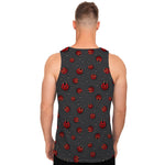 Little Ladybird Pattern Print Men's Tank Top