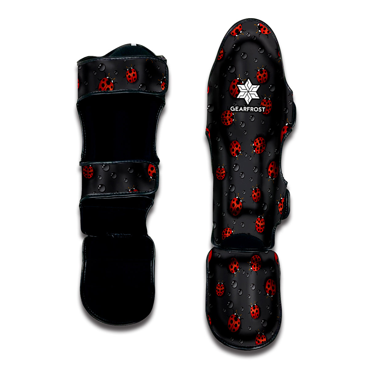 Little Ladybird Pattern Print Muay Thai Shin Guard