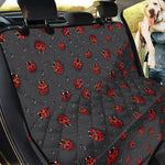 Little Ladybird Pattern Print Pet Car Back Seat Cover