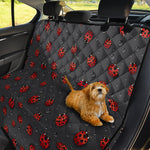 Little Ladybird Pattern Print Pet Car Back Seat Cover