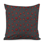 Little Ladybird Pattern Print Pillow Cover