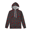 Little Ladybird Pattern Print Pullover Hoodie