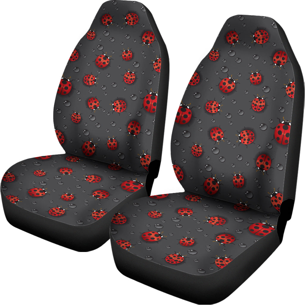 Little Ladybird Pattern Print Universal Fit Car Seat Covers