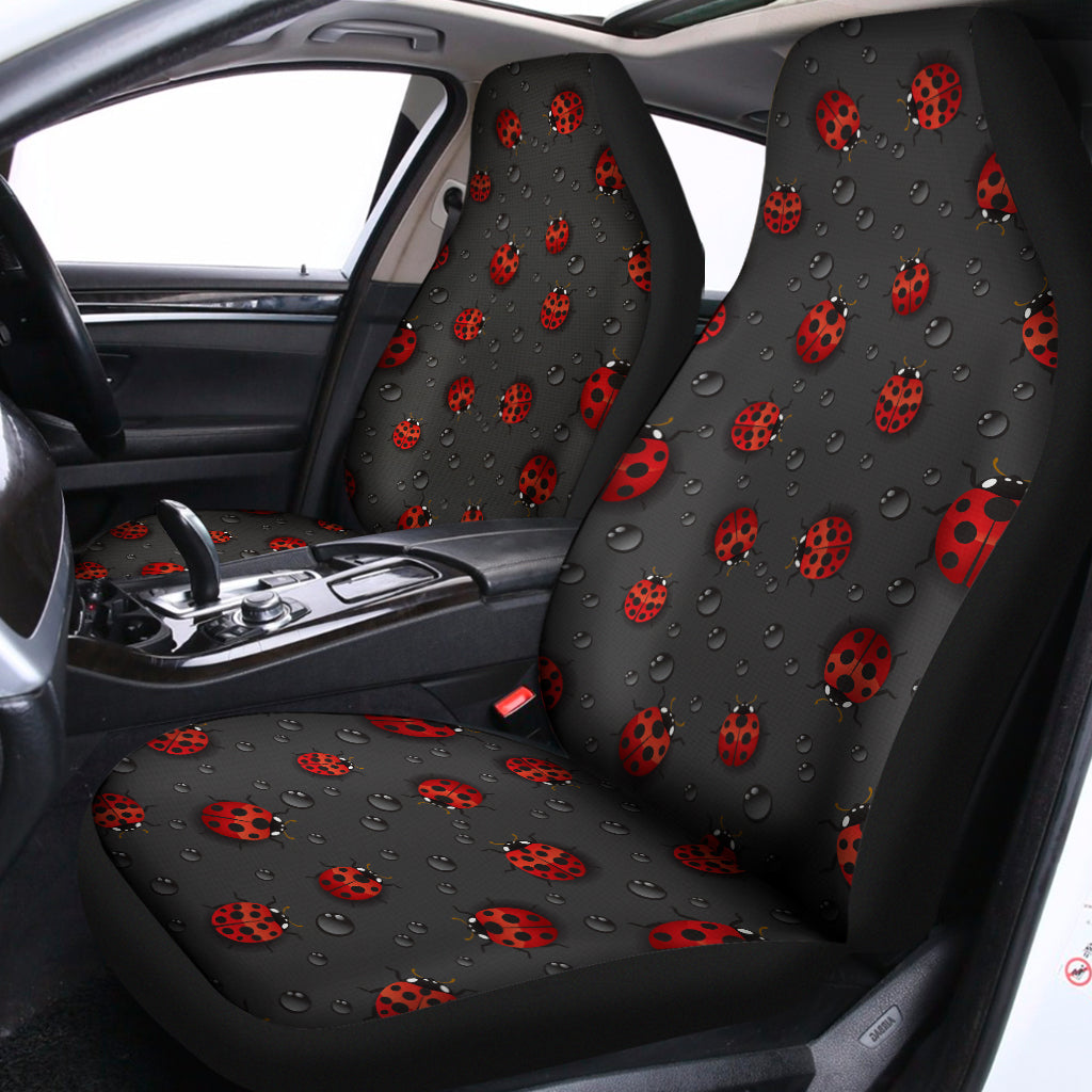Little Ladybird Pattern Print Universal Fit Car Seat Covers