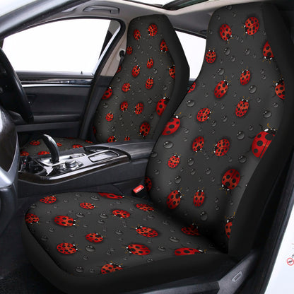 Little Ladybird Pattern Print Universal Fit Car Seat Covers