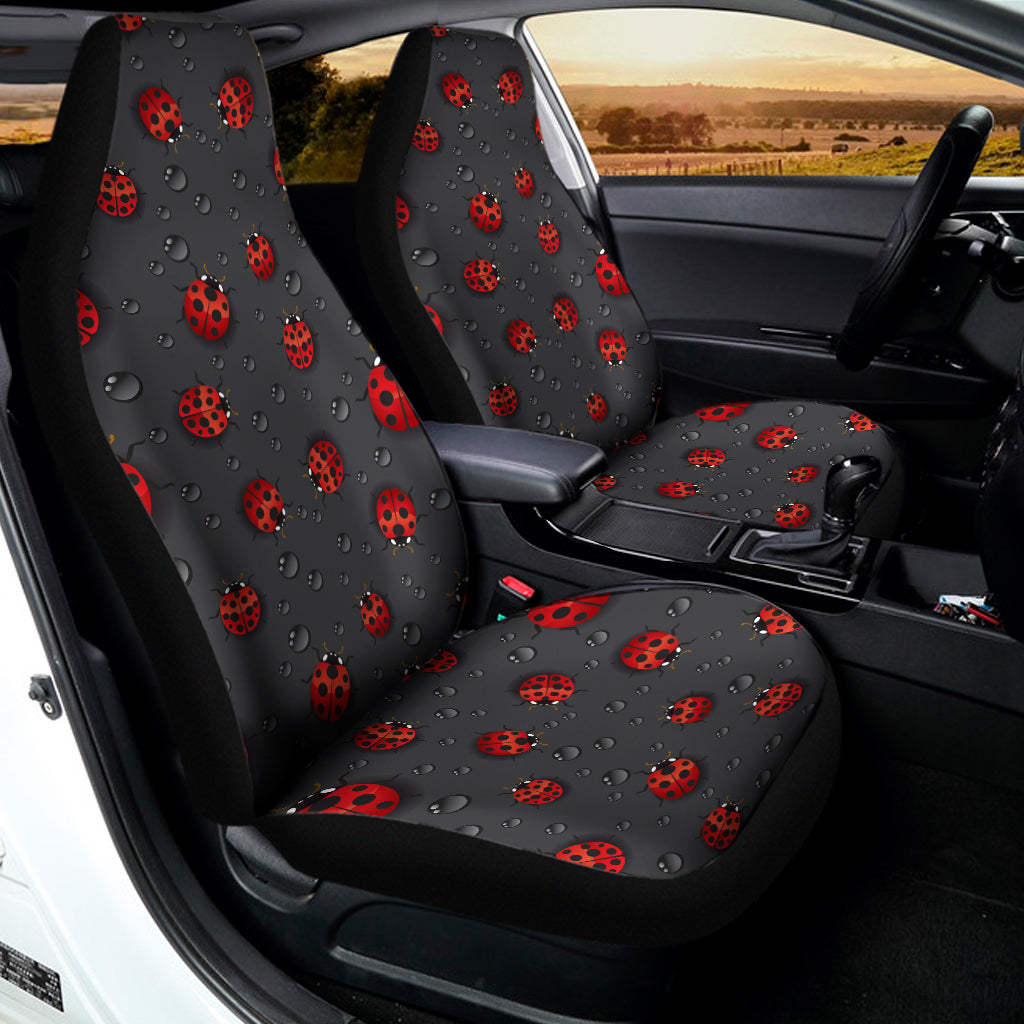 Little Ladybird Pattern Print Universal Fit Car Seat Covers