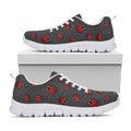 Little Ladybird Pattern Print White Running Shoes