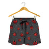 Little Ladybird Pattern Print Women's Shorts