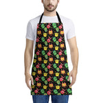 Little Monster Pattern Print Apron