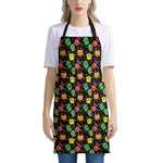 Little Monster Pattern Print Apron