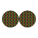 Little Monster Pattern Print Car Coasters