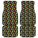 Little Monster Pattern Print Front and Back Car Floor Mats