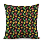 Little Monster Pattern Print Pillow Cover